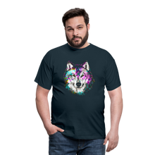 Load image into Gallery viewer, Wolf - Men's T-Shirt - Navy