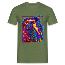 Load image into Gallery viewer, Star Lady - Men's T-Shirt - Militärgrün