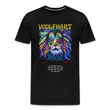 Load image into Gallery viewer, Lion - Men’s Premium T-Shirt - Schwarz