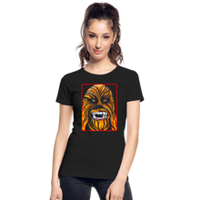 Load image into Gallery viewer, Chewbacca - Frauen Premium Bio T-Shirt - Schwarz