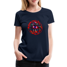 Load image into Gallery viewer, Flying Eyes - Women’s Premium T-Shirt - Navy