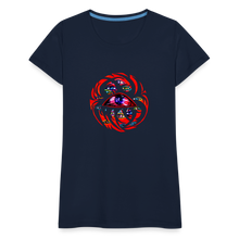 Load image into Gallery viewer, Flying Eyes - Women’s Premium T-Shirt - Navy