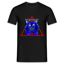 Load image into Gallery viewer, Smilin' Wolf - Men's T-Shirt - Schwarz