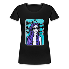 Load image into Gallery viewer, Sunglasses - Women’s Premium T-Shirt - Schwarz