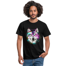 Load image into Gallery viewer, Wolf - Men's T-Shirt - Schwarz