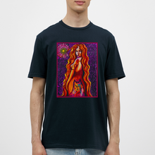 Load image into Gallery viewer, Wolf Lady - Men's T-Shirt - Navy