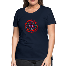 Load image into Gallery viewer, Flying Eyes - Women’s Premium T-Shirt - Navy