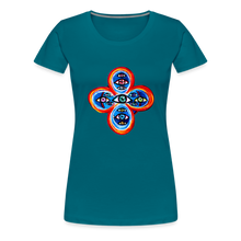 Load image into Gallery viewer, Eye of the Many - Women’s Premium T-Shirt - Divablau