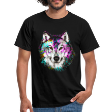Load image into Gallery viewer, Wolf - Men's T-Shirt - Schwarz