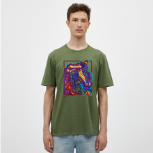 Load image into Gallery viewer, Star Lady - Men's T-Shirt - Militärgrün