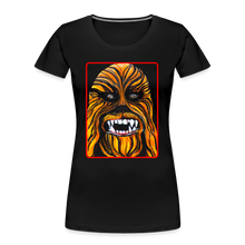 Load image into Gallery viewer, Chewbacca - Frauen Premium Bio T-Shirt - Schwarz