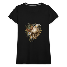 Load image into Gallery viewer, Skull and Flowers - Schwarz