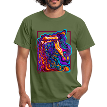 Load image into Gallery viewer, Star Lady - Men's T-Shirt - Militärgrün