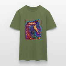 Load image into Gallery viewer, Star Lady - Men's T-Shirt - Militärgrün