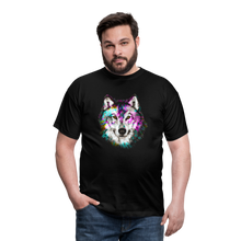 Load image into Gallery viewer, Wolf - Men's T-Shirt - Schwarz