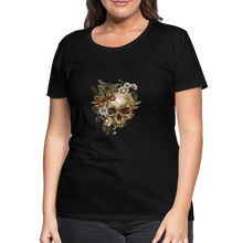 Load image into Gallery viewer, Skull and Flowers - Schwarz