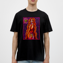 Load image into Gallery viewer, Wolf Lady - Men's T-Shirt - Schwarz
