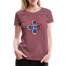 Load image into Gallery viewer, Eye of the Many - Women’s Premium T-Shirt - Malve
