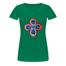 Load image into Gallery viewer, Eye of the Many - Women’s Premium T-Shirt - Kelly Green
