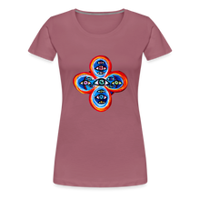 Load image into Gallery viewer, Eye of the Many - Women’s Premium T-Shirt - Malve
