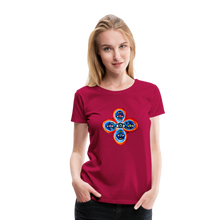 Load image into Gallery viewer, Eye of the Many - Women’s Premium T-Shirt - dunkles Pink
