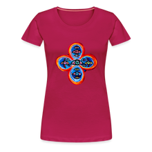 Load image into Gallery viewer, Eye of the Many - Women’s Premium T-Shirt - dunkles Pink
