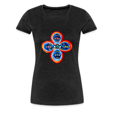Load image into Gallery viewer, Eye of the Many - Women’s Premium T-Shirt - Anthrazit
