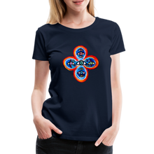Load image into Gallery viewer, Eye of the Many - Women’s Premium T-Shirt - Navy

