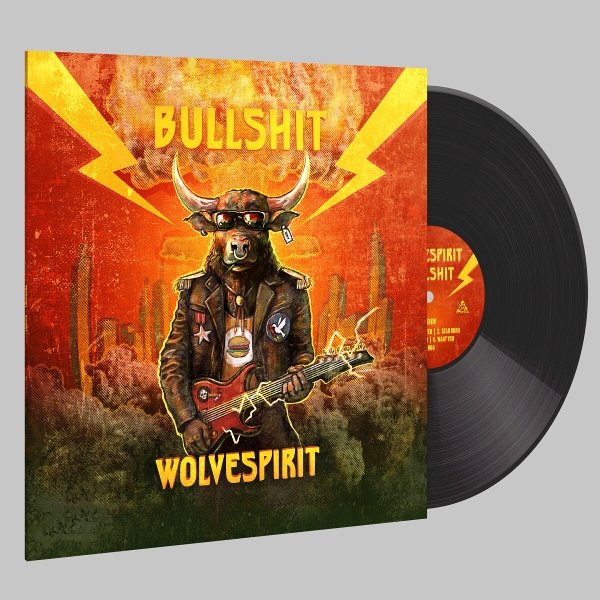 Bullshit - WolveSpirit - Orange Black Black LP