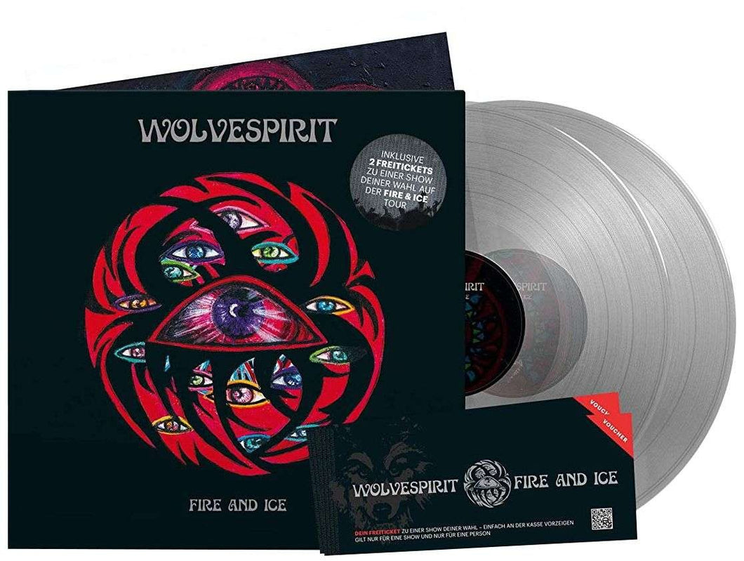 FIRE AND ICE / CRYSTAL CLEAR 2-LP GATEFOLD DELUXE EDITION WolveSpirit