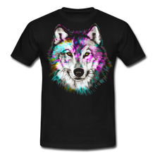 Load image into Gallery viewer, Wolf - Men&#39;s T-Shirt - black
