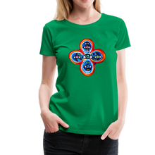 Load image into Gallery viewer, Eye of the Many - Women’s Premium T-Shirt - Kelly Green
