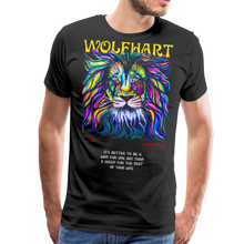 Load image into Gallery viewer, Lion - Men’s Premium T-Shirt - Schwarz
