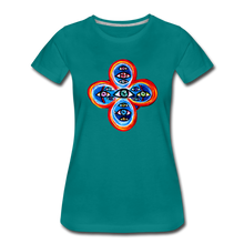 Load image into Gallery viewer, Eye of the Many - Women’s Premium T-Shirt - Divablau
