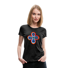 Load image into Gallery viewer, Eye of the Many - Women’s Premium T-Shirt - Anthrazit
