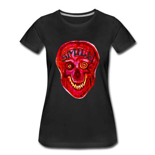 Smile - Women’s Premium T-Shirt - Schwarz