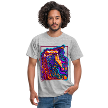 Load image into Gallery viewer, Star Lady - Men&#39;s T-Shirt - Grau meliert
