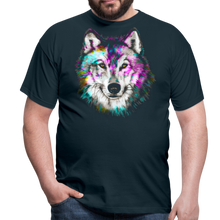 Load image into Gallery viewer, Wolf - Men&#39;s T-Shirt - Navy
