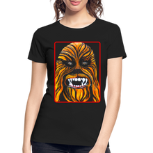Load image into Gallery viewer, Chewbacca - Frauen Premium Bio T-Shirt - Schwarz
