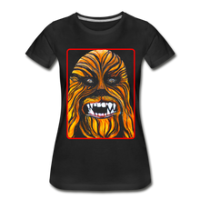 Load image into Gallery viewer, Chewbacca - Frauen Premium Bio T-Shirt - Schwarz
